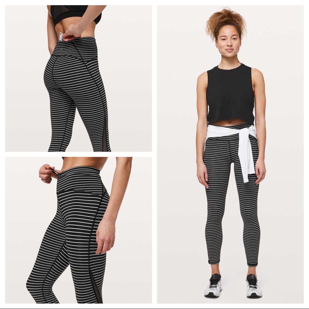 SOLD Lululemon Train Times Parallel Stripe